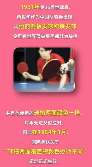 从何时开始乒乓球拍的两面不一致 淘宝每日一猜4.15答案分享图片2