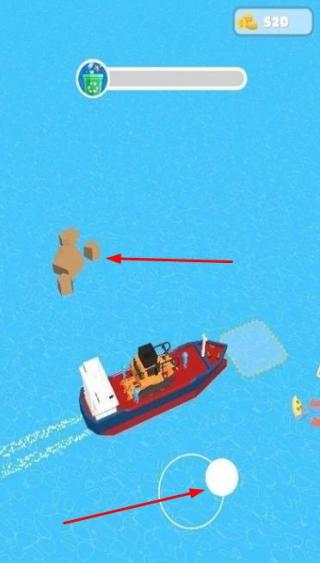 海上清洁船3d