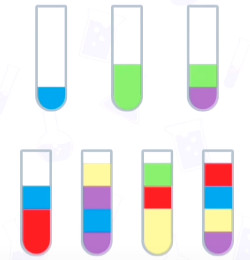 水排序谜题第6关攻略 第六关怎么过