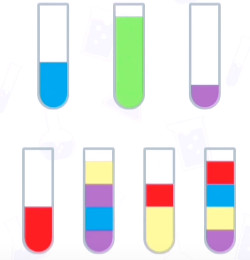 水排序谜题第6关攻略 第六关怎么过