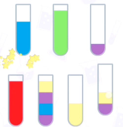 水排序谜题第6关攻略 第六关怎么过