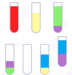 水排序谜题第7关攻略 第七关怎么过