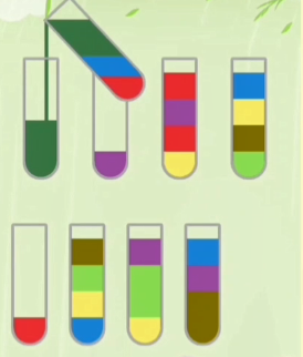 水排序拼图第11关攻略