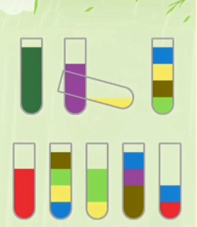 水排序拼图第11关攻略