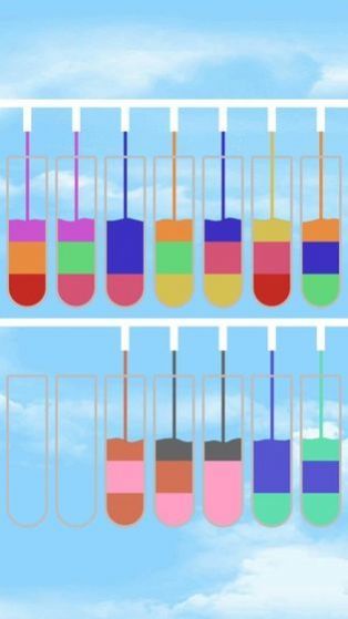 水排序谜题游戏