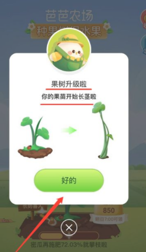 支付宝的芭芭农场怎么施肥