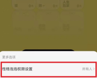 网易云音乐性格泡泡如何仅自己可见