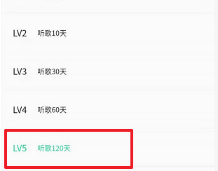 QQ音乐听歌等级怎么查看