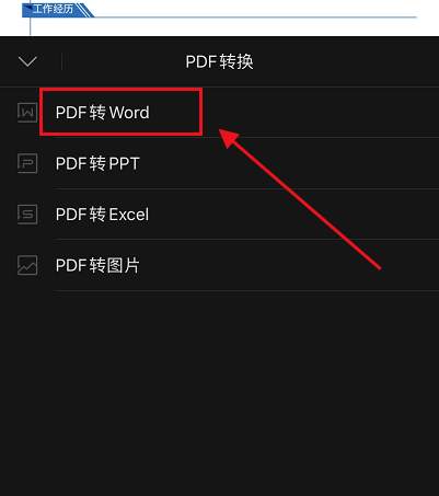 手机wps转换word文档怎么转