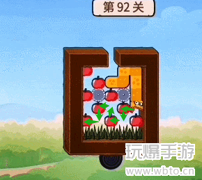 贪吃的苹果蛇第92关怎么过