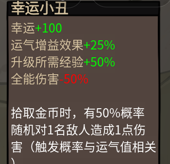 卤蛋英雄幸运小丑角色攻略