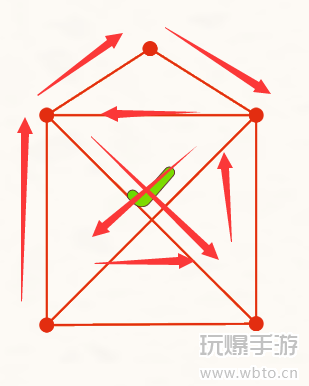 挑战烧脑第3关一笔画完怎么过