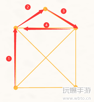 挑战烧脑第3关一笔画完怎么过