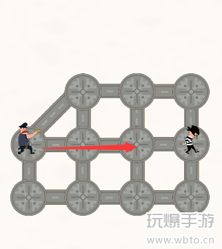 挑战烧脑第4关帮助警察抓住小偷怎么过