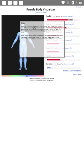 bodyvisualizer中文版