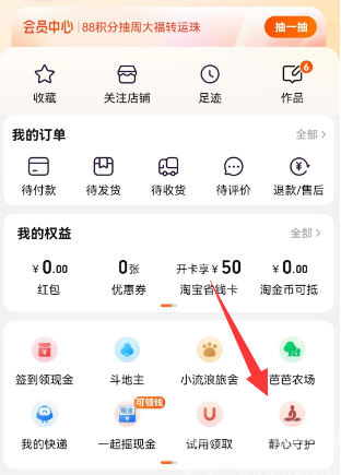 淘宝静心守护有什么用