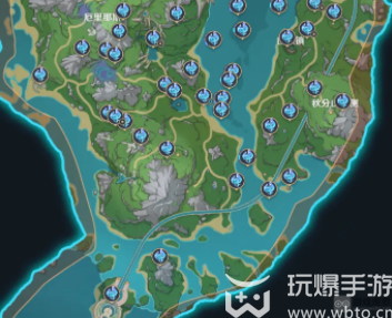 原神4.0全水神瞳收集路线