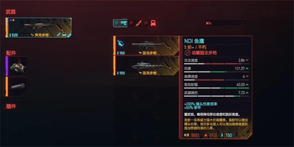 赛博朋克2077NDI鱼鹰获得方法