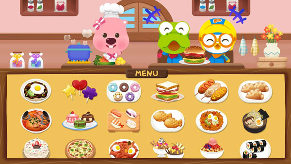 pororo cooking game