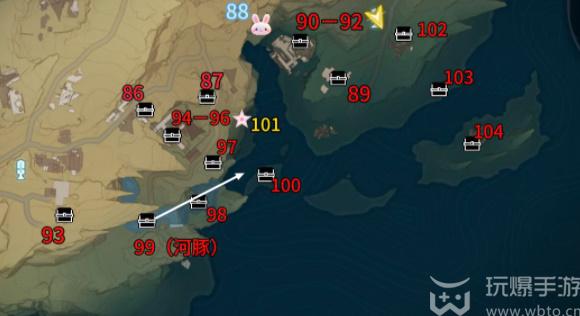 鸣潮荒石高地收集攻略