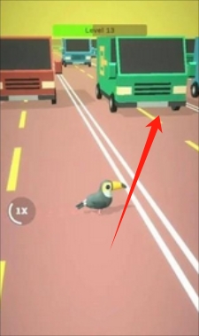 小鸟过马路