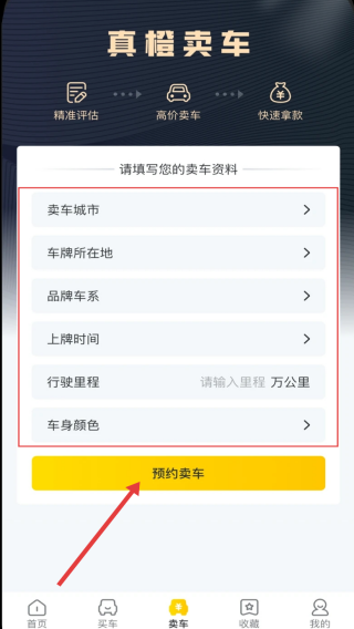 真橙二手车