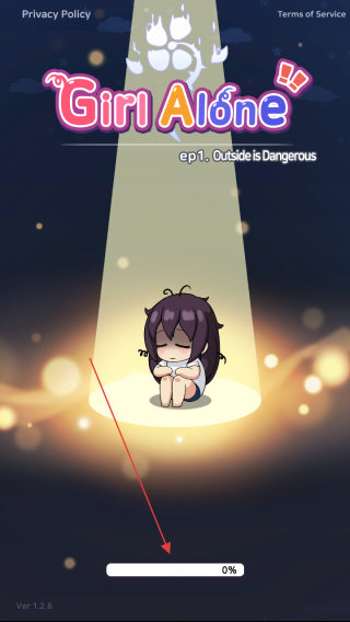 独自一人的女孩