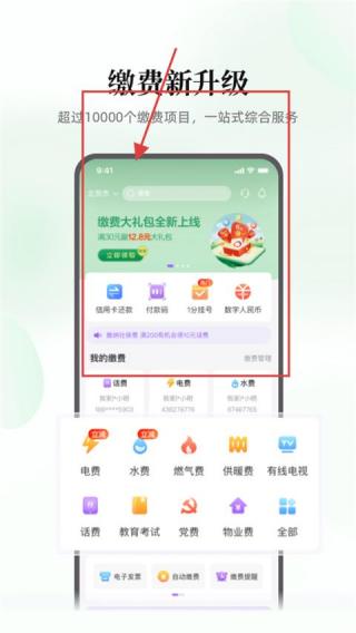 云缴费