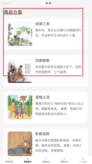 赛智成语