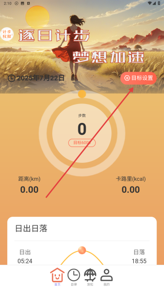 逐日计步