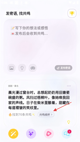 共鸣密语