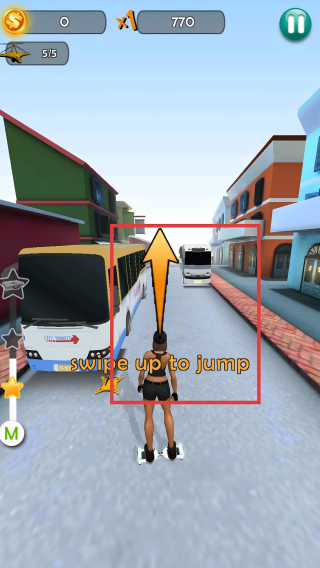 平衡车跑酷3d