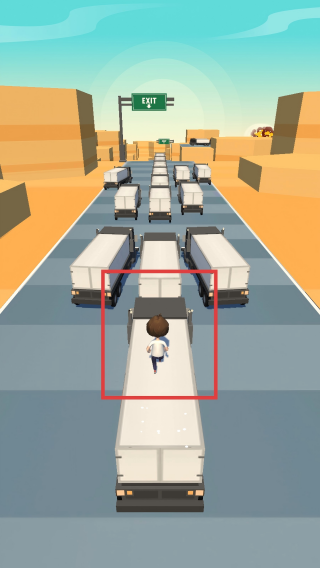 车顶赛跑3d