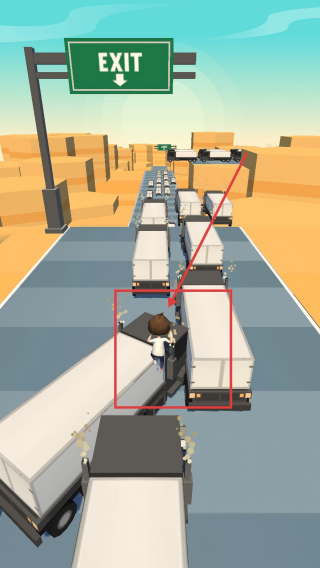 车顶赛跑3d