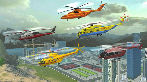 消防直升机救援模拟器