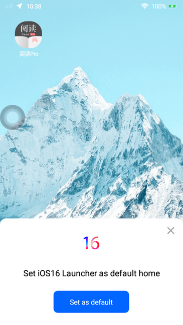 iOS16 Launcher