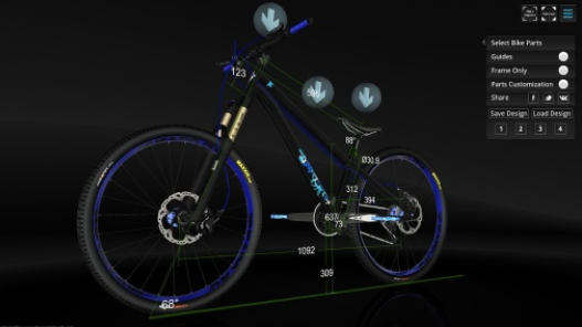 bike 3d configurator中文版