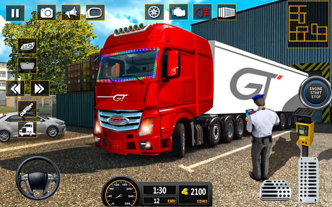 真实卡车司机模拟驾驶