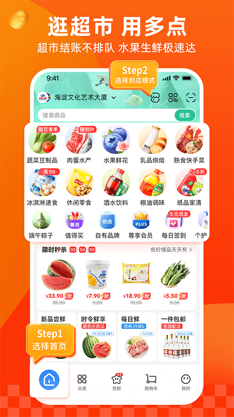 多点购物