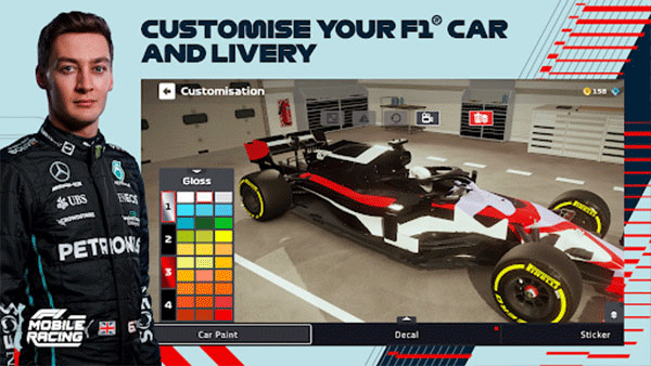 F1 mobile racing