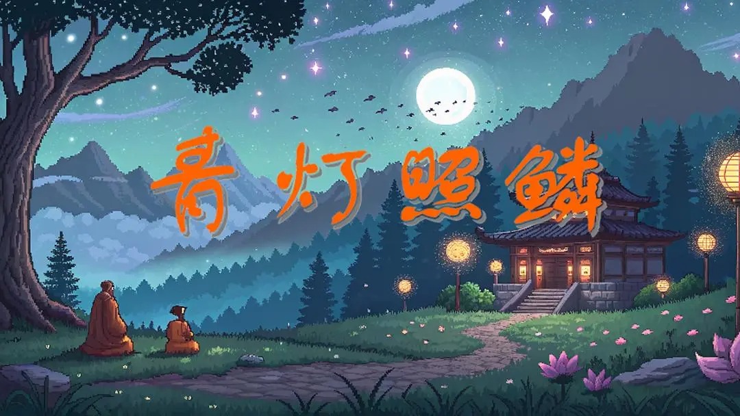 青灯照鳞