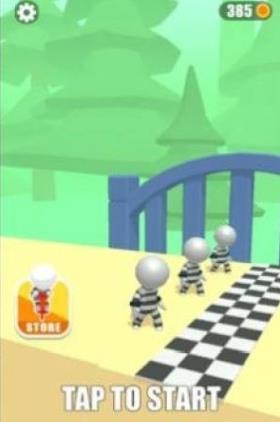 跳跃跑