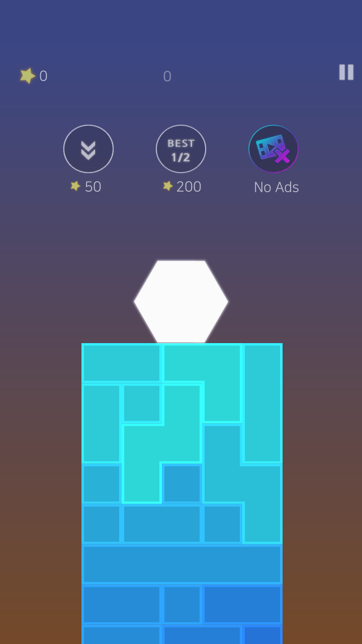 六芒星下落