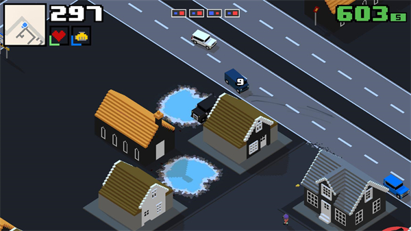 像素公路飙车2