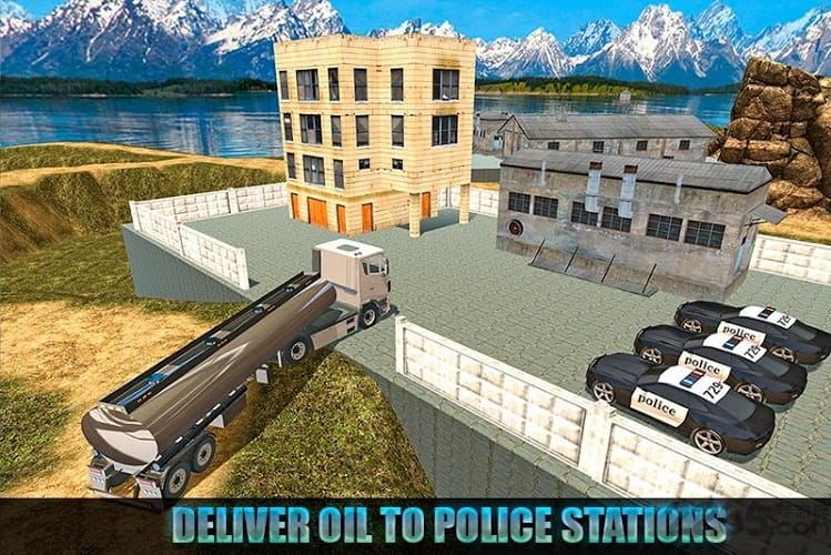 越野警察卡车运输