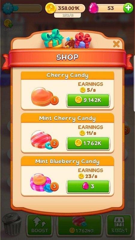 甜品世界合并糖果