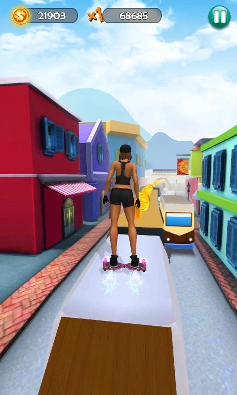 平衡车跑酷3d