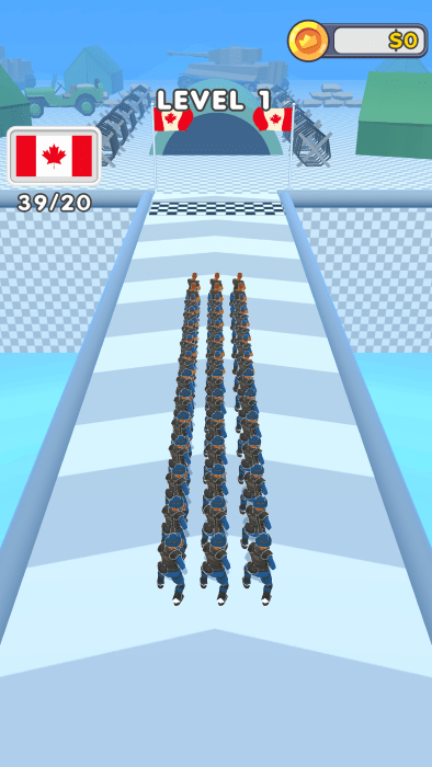 部队赛跑者