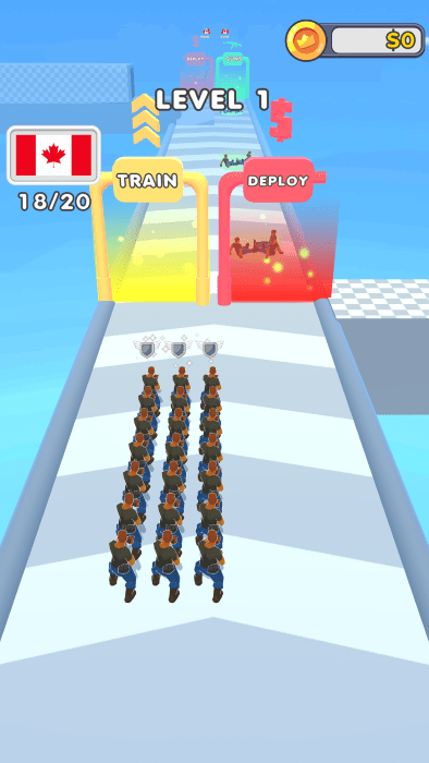 部队赛跑者