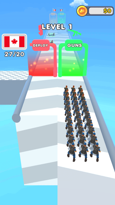 部队赛跑者